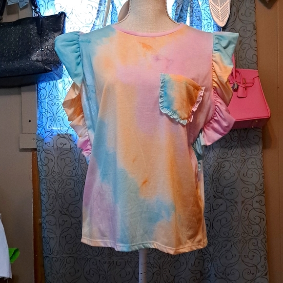 Storia Tops - NWT Storia tyedye top